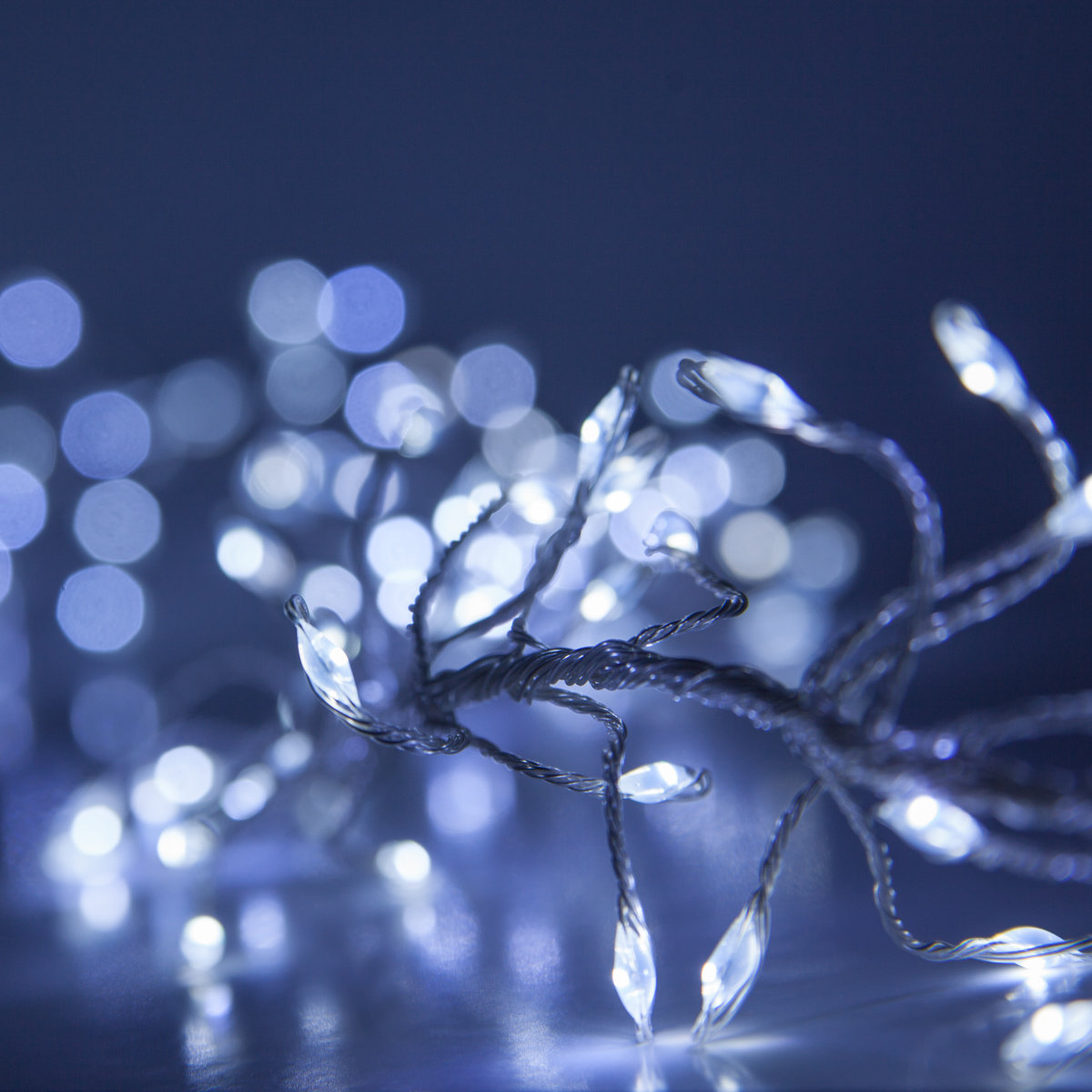 96'' LED String Lights, Cool White