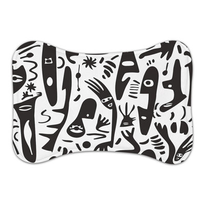 Tapis à motif artistique - 1 pièce