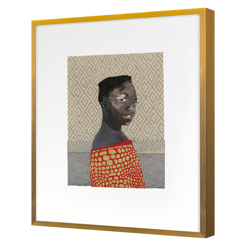 Unseen 3 Print by Ngo, PC, Gold Framed