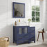 Ensemble de meuble-lavabo simple 36 "avec miroir