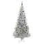 vidaXL Christmas Tree with 300 LEDs with Stand Silver PET-387983605