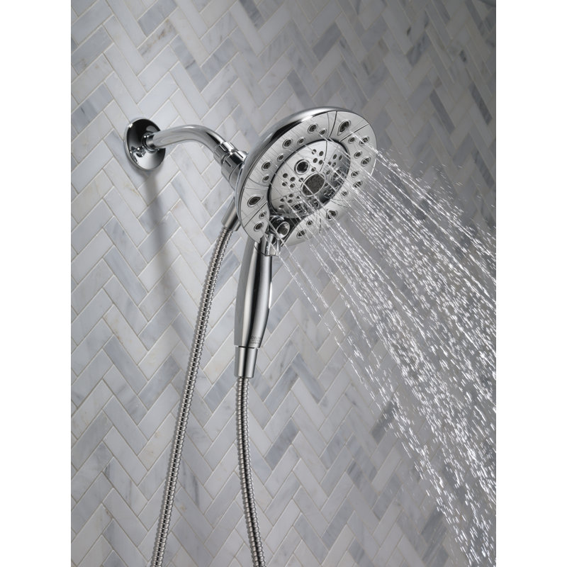 Multi Function Dual Shower Head with In2ition Shower, Brushed Nickel