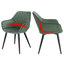 Bezu 48cm H Velvet Upholstered Armchair-42466956