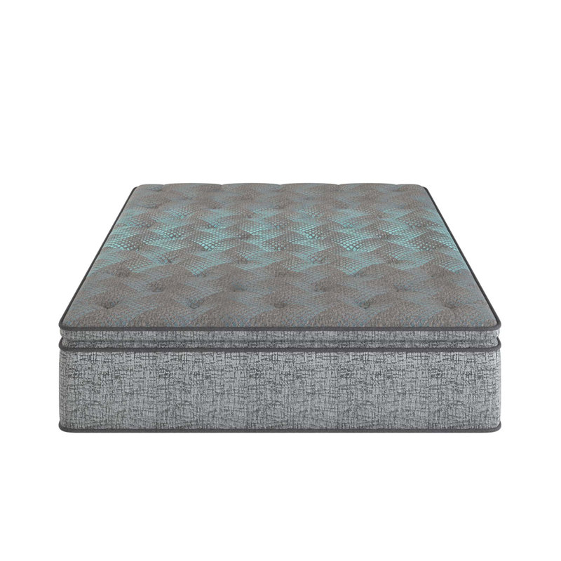 Matelas à ressorts ensachés Restonic Comfort Care 10 po hybride, à plateau-coussin européen, moelleux et simple TG