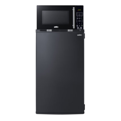 Microwave/Refrigerator-Freezer Combination with Allocator