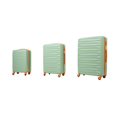 8-Piece Set (20"24"28 +19"fitness bag+4-piece storage bag) ,Hard Case Spinner Wheels ABS Luggage Sets with TSA Lock Carry On Suitcase Luggage Durable