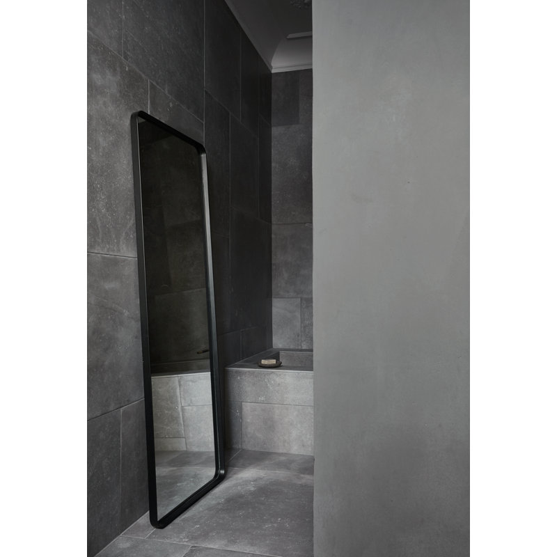 New Norm Bath Metal Mirror, Black
