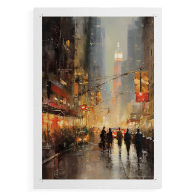 Fêtes de Noël, art DCCxxiii - impression sur toile seulement - non encadrée