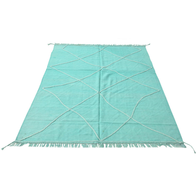 Tapis turquoise Newsom
