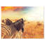 «Zebras Herd in Field at Sunset», art africain-35062523-35062527
