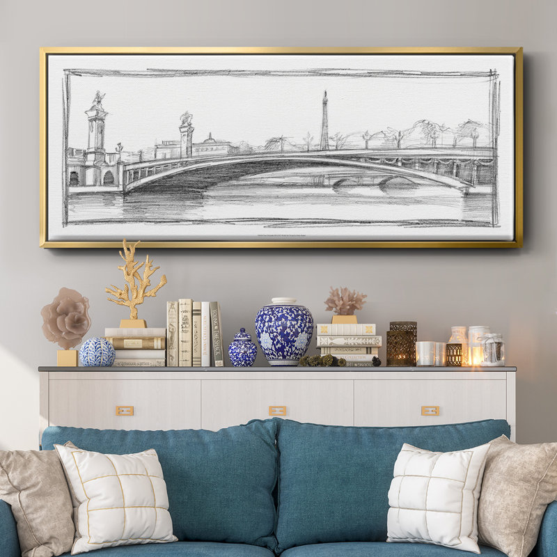 Pont Alexandre III- Framed Canvas