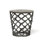 Lattice End Table