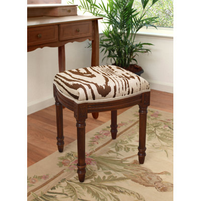 Camillya Solid Wood Accent Stool