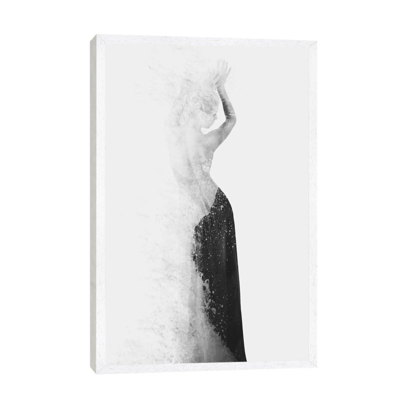 Inconspicuousness II by Daniel Taylor - Floater Frame Print on Canvas, 66.04 cm H x 45.72 cm W, White Framed