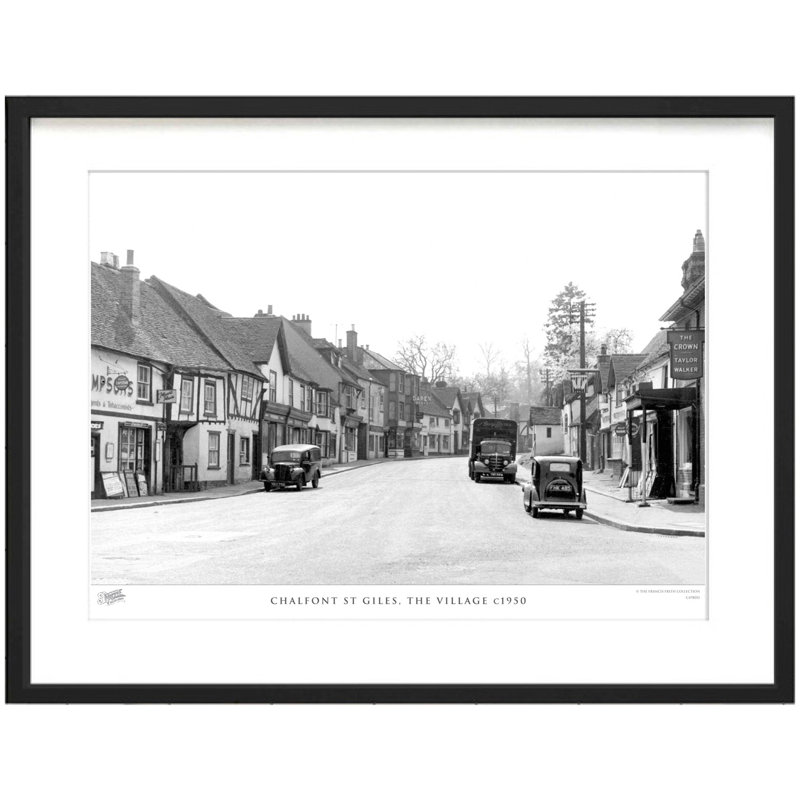 Chalfont St Giles, The Village C1950 by Francis Frith - Single Picture Frame Print, 45cm H x 60cm W x 2.3cm D