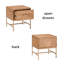 Table de chevet en bois massif 1 tiroir Danesfield-70051469