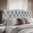 Dvante Upholstered Velvet Panel Headboard-1652288472-1652288455