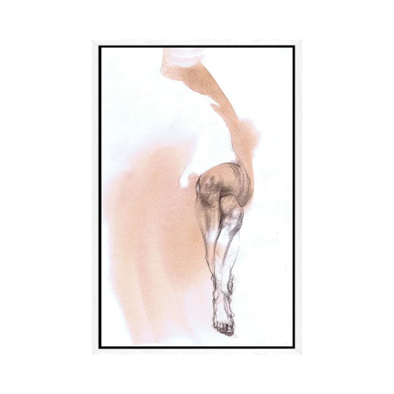 Poetic Seduction by Samira Yanushkova - Gallery-Wrapped Canvas Giclée on Canvas, 101.6 cm H x 66.04 cm W, White Framed