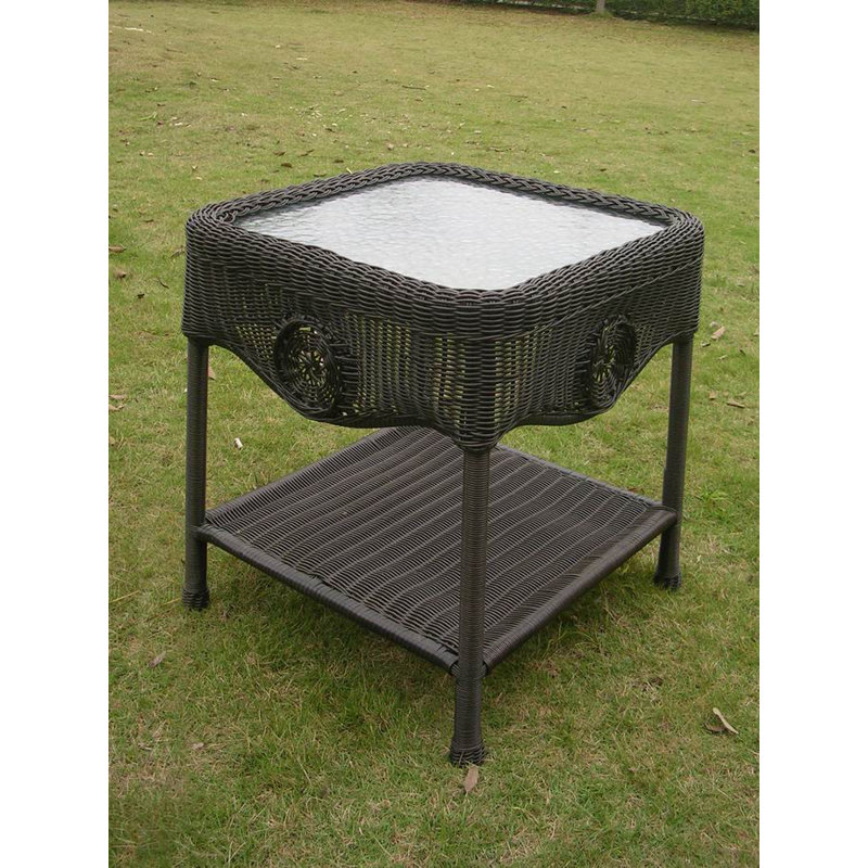Table d'appoint Kaydence, Noir antique