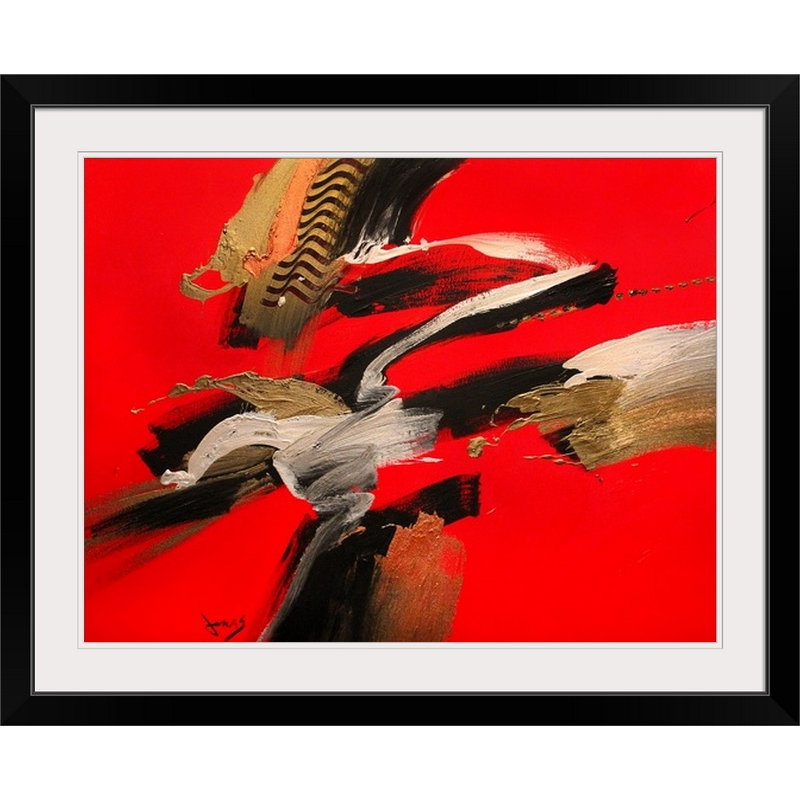 «Zen Moment» par Frioucheburg, impression, H 35 po x l 44 po x P 1 po, Cadre noir