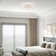 Swarthout Fabric Semi Flush Mount