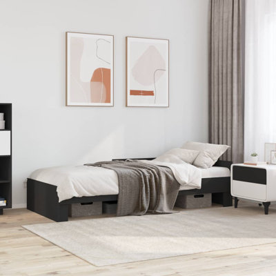 Bed Frame Without Mattress Engineered Wood