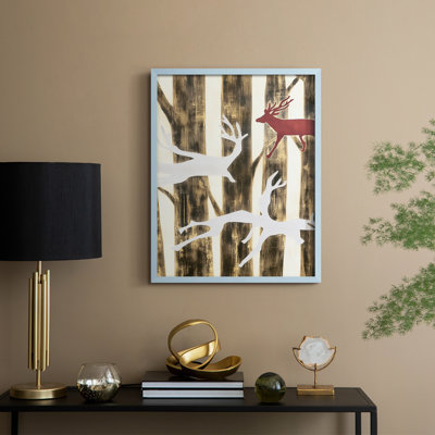 Christmas Holiday Art DCCXCVIII Framed Print - Solid Wood