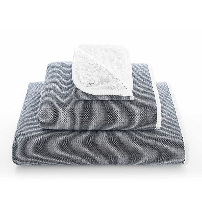 Hand Towel, Navy, Large