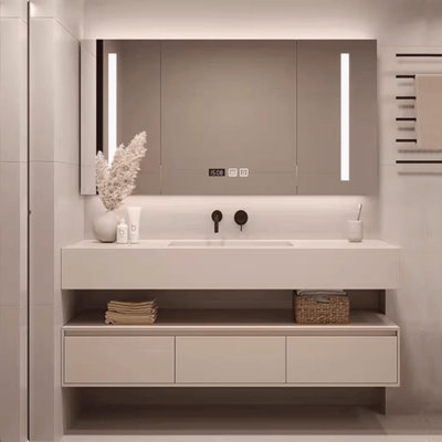 Simple design bathroom cabinet