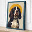 King Charles Spaniel Modern - Wrapped Canvas-1365781132-1365781177