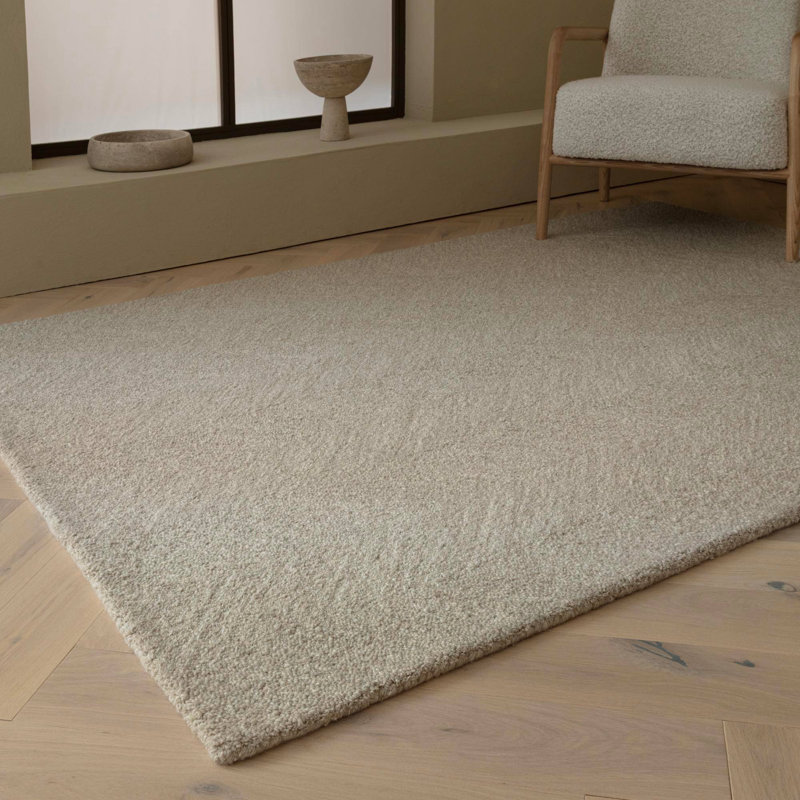 Charnita Chevron / Zig Zag Wool Hand Tufted Area Rug, Rectangle 160 x 230 cm