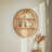 Wyat 2 Piece Circle Accent Shelf with Live Edge