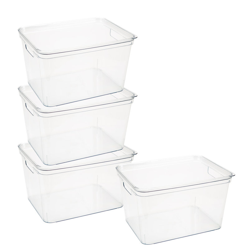 Grand ensemble de bacs, 4, H 8,86 po x l 14,17 po x P 10,63 po
