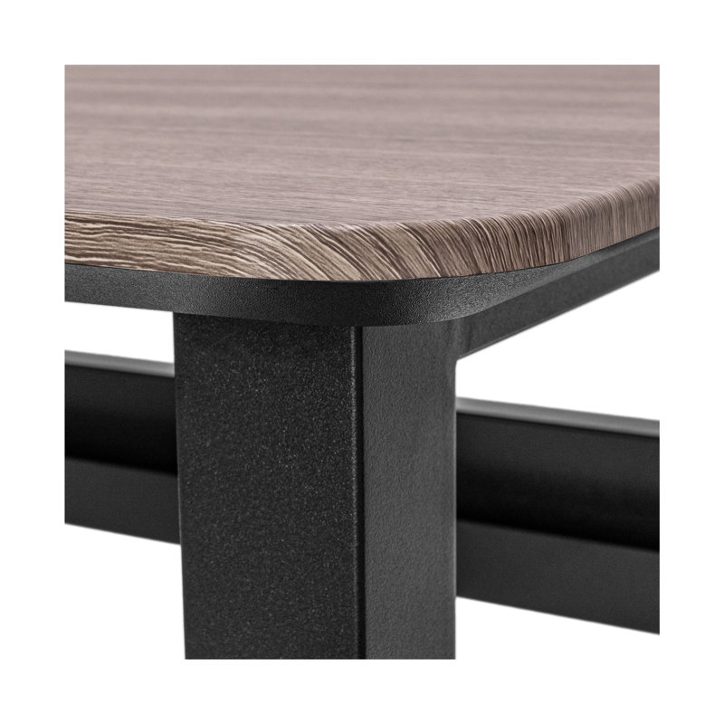 Seville Classics airLIFT® Desk, 54” W x 28” D x 29” H, Ash Wood