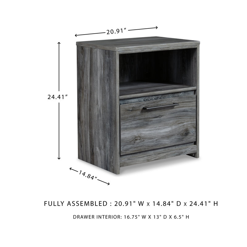 Kaisee 20.91'' W Nightstand