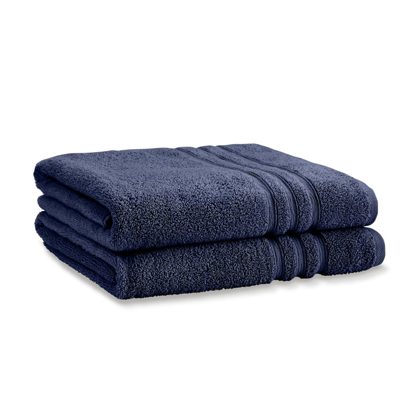 Zero Twist Bath Sheet Set, Navy