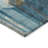 Machine Washable Indoor/Outdoor Cinead ACN1722 Teal Rug-104847776