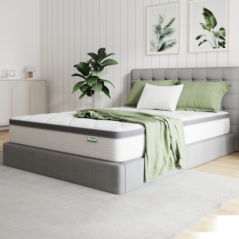 24cm Memory Foam Pocket Sprung Mattress, Small Double (4')