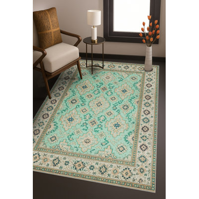 Tapis gris tissé traditionnel Mosso