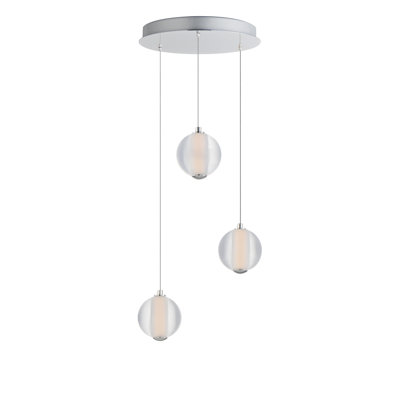 Luminaire suspendu grappe 3 lumières Alhena