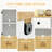 Entryway Accent Cabinet,Home Storage Cabinet,Floor Cupboard-1841569871