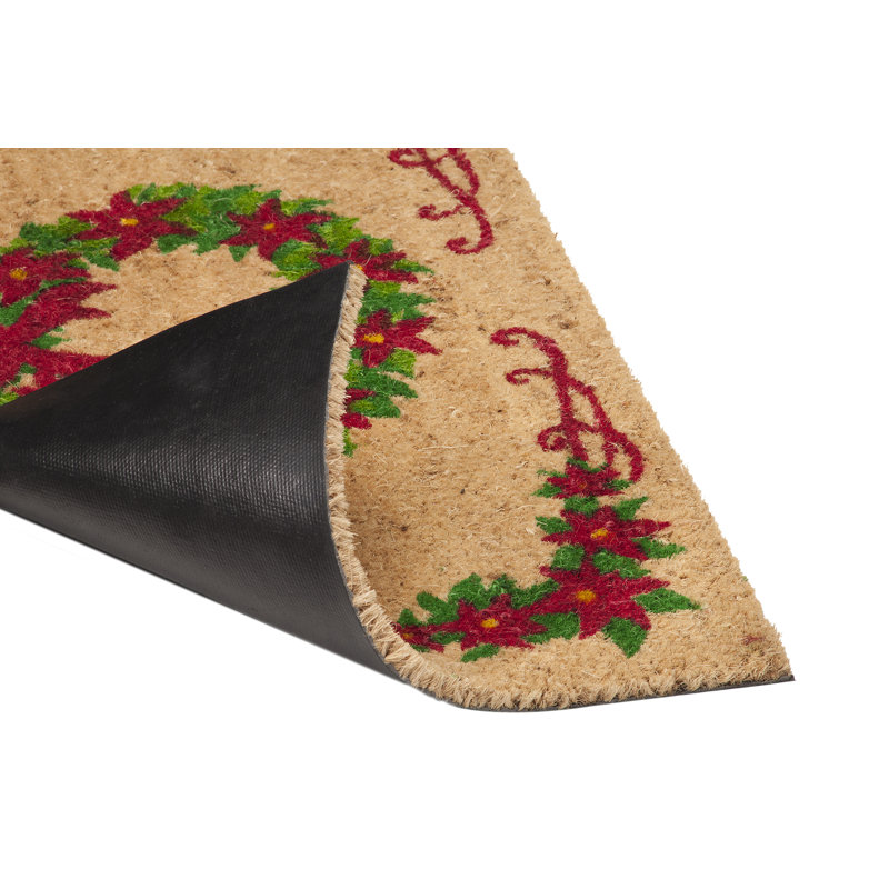 Couronne de 30 po x 18 po tapis pour porte d’extérieur, Rectangle 18 po x 30 po