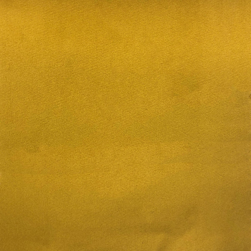 Solid Velvet | Velluto Fabric, Mustard