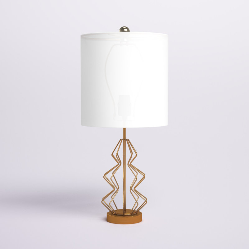 Lulubelle Metal Table Lamp, 22.75" H x 10" W x 10" D