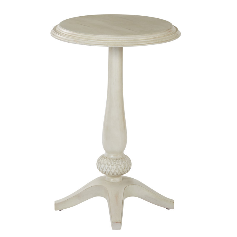 End Table, Antique Beige