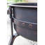La Hacienda Brava Steel Banded Deep Bowl Firepit - L 80 cm x W 80 cm x H 72 cm