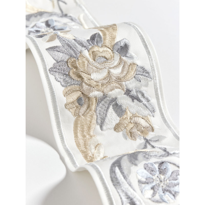 RUBAN brodé REINE, Platine
