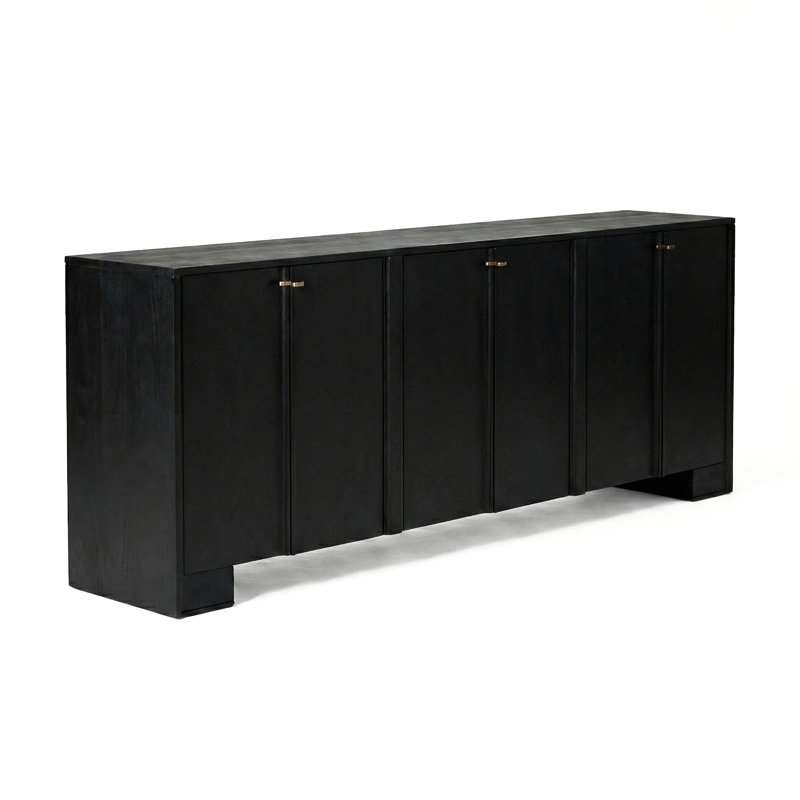 Milan 96" Sideboard, Black