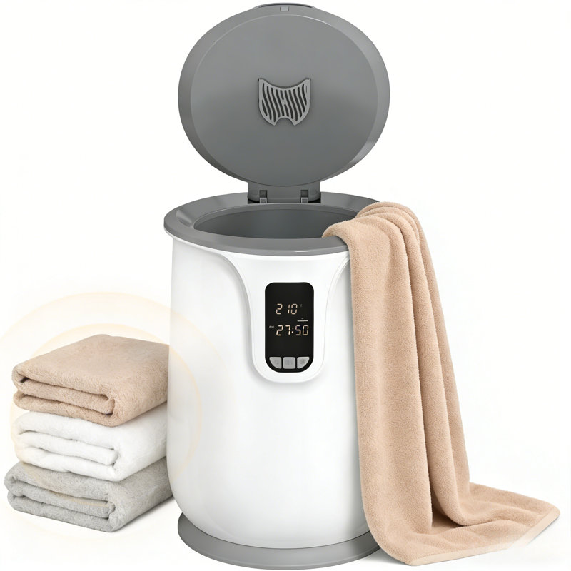 Chauffe-serviettes 20L - chaleur uniforme pour les serviettes / peignoirs / couvertures surdimensionnés, minuterie 24H et contrôle de la température, arrêt automatique