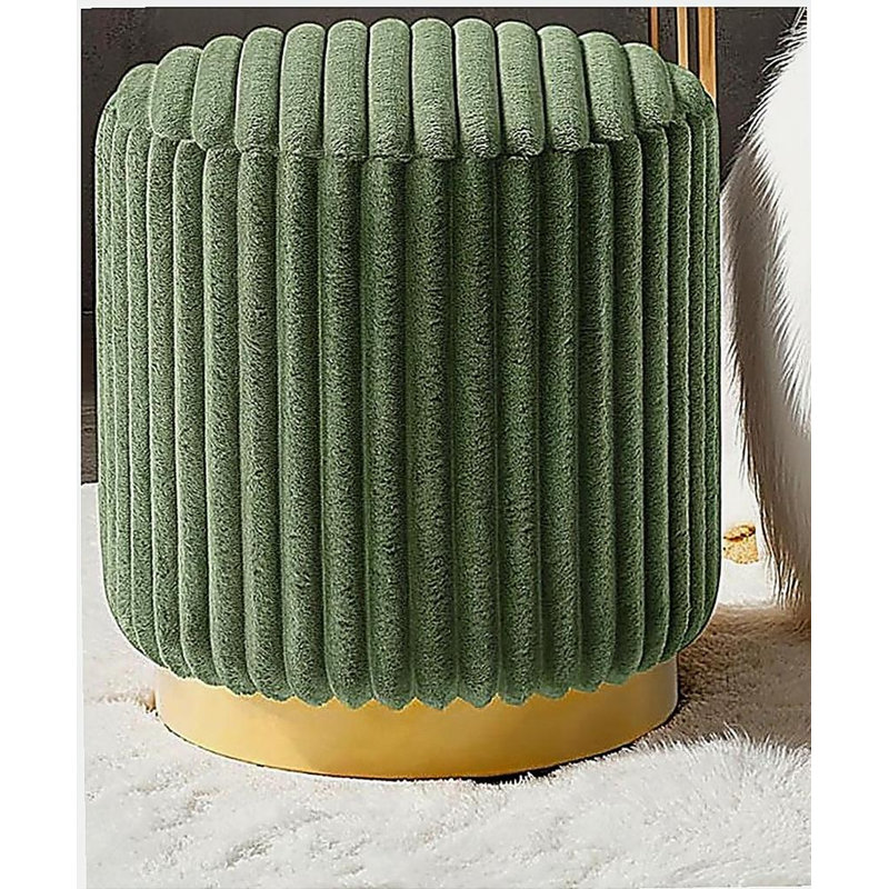 Finition verte de style contemporain 1pc, Vert
